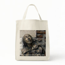 Shakespeare Bust of Verona Tote Bags