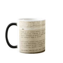 Shakespeare Bust of Verona Mugs