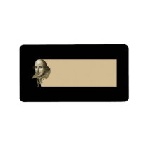 Shakespeare Caricature labels