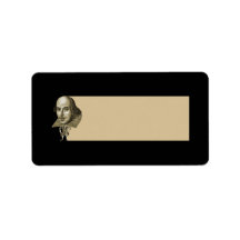 Shakespeare Caricature Labels