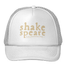 Shakespeare - c'est une chose élisabéthaine casquettes