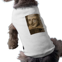 Shakespeare Droeshout Engravings Pet Shirt