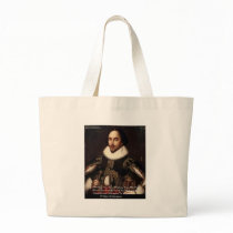 Shakespeare Halloween "Hell Contagion" Quote Gifts Tote Bags