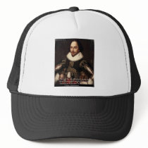 Shakespeare Halloween "Hell Contagion" Quote Gifts Mesh Hats