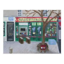"SHAKESPEARE IN PARIS" POST CARD