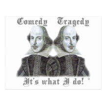 Shakespeare - It's what I do! Post Cards