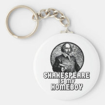 Shakespeare Keychain