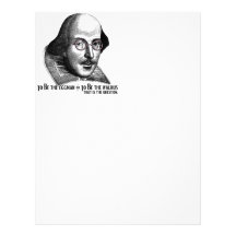 Shakespeare Lennon II Personalized Letterhead