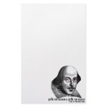 Shakespeare Lennon II stationery