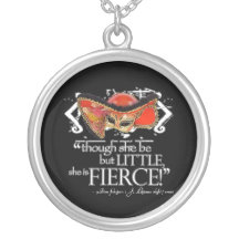 Shakespeare Midsummer Night's Dream Fierce Quote Custom Jewelry