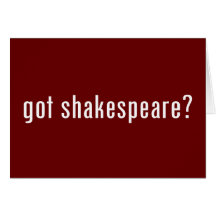 shakespeare obtenu ? cartes de vœux