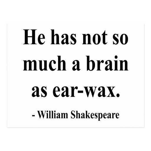 Shakespeare Quote 12a Postcards