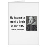 Shakespeare Quote 12b Greeting Card