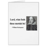 Shakespeare Quote 1b Greeting Cards