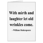Shakespeare Quote 7a Greeting Cards