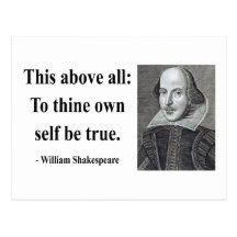 Shakespeare Quote 8b Postcard