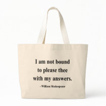 Shakespeare Quote 9a Tote Bags