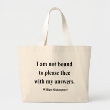 Shakespeare Quote 9a Tote Bags