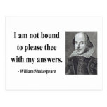 Shakespeare Quote 9b Postcards