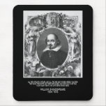 Shakespeare Quote ~ All The World's A Stage Mouse Pads
