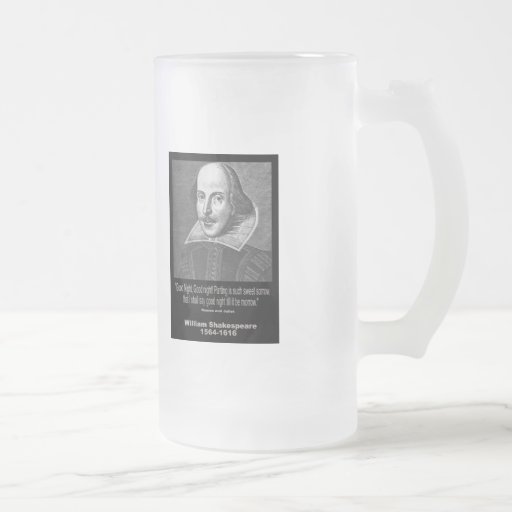 Shakespeare Quote ~ Good Night, Good night! Mugs