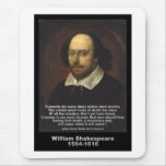 Shakespeare Quote ~ Julius Caesar Mouse Pads