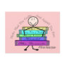 Shakespeare Quote Stick People Design Postcard