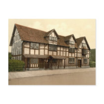 Shakespeare's Birthplace, Stratford-upon-Avon, UK Post Cards