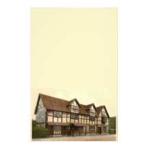 Shakespeare's Birthplace, Stratford-upon-Avon, UK Stationery Paper
