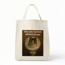 Shakespeare's Cat Canvas Bags