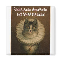 Shakespeare's Cat Magnet