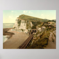 Shakespeare's Cliff, Dover, Kent, England Posters