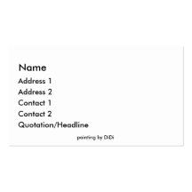 Shakiri Business Card Template