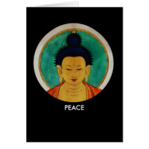 Shakyamuni, PEACE Greeting Cards
