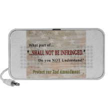 Shall NOT be Infringed Portable Speaker