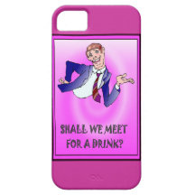 Shall we meet for a drink? iPhone 5 covers