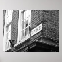 Shambles, York, England Posters