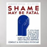 Shame May Be Fatal 1937 WPA posters