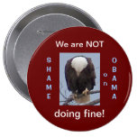 Shame on Obama NOT FINE Button