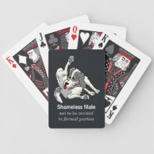 Shameless Male Bicycle Card Deck