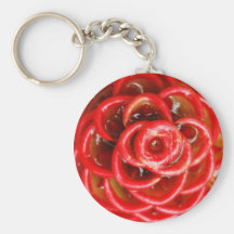 "Shampoo Flower" keychain