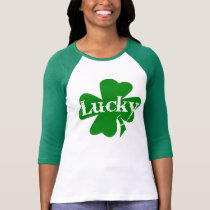 Shamrock 4 leaf clover t-shirts