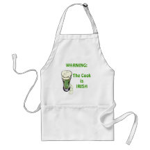 shamrock beer aprons