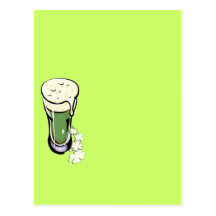 shamrock beer postcards