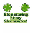 Shamrock Boobs t-shirts
