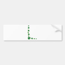 Shamrock Border Bumper Stickers