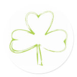 Shamrock Brushed Lime Sticker