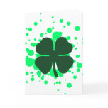 shamrock bubbles card