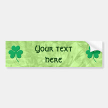 Shamrock Bumper Sticker