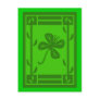 Shamrock Butterfly St Patricks Day Postcard